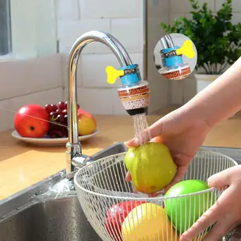 

2PCS Kitchen Faucet Tap Water Purifier for Household 6 Layers Water Purifier Filter Activated Carbon Filtration Faucet Purifier