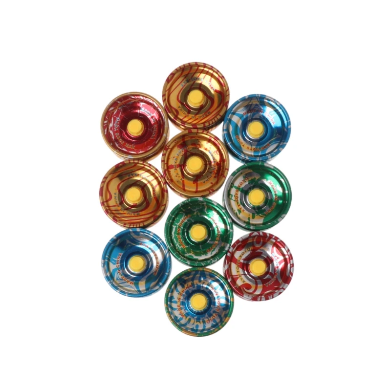Aluminum Alloy YOYO Ball Bearing String Trick Toy Kids Gift Professional YoYo Aluminum Alloy String Trick Yo-Yo Ball Bearing Toy