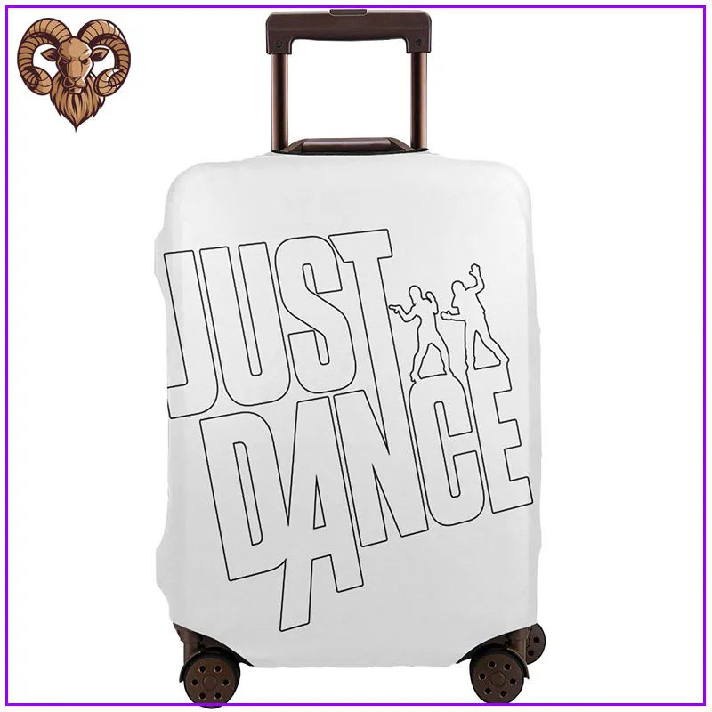 Купить Аксессуары для путешествий Just Dance Черный Защитный чехол багажа износостойкий | Принадлежности для путешествия (4001268458946)