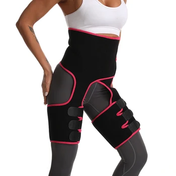 

Women Neoprene Sauna Waist Trainer Butt Lifter and Hips Thigh Trimmers Wrap Eraser Shapeware Booty Belt Slimming Leg Shaper