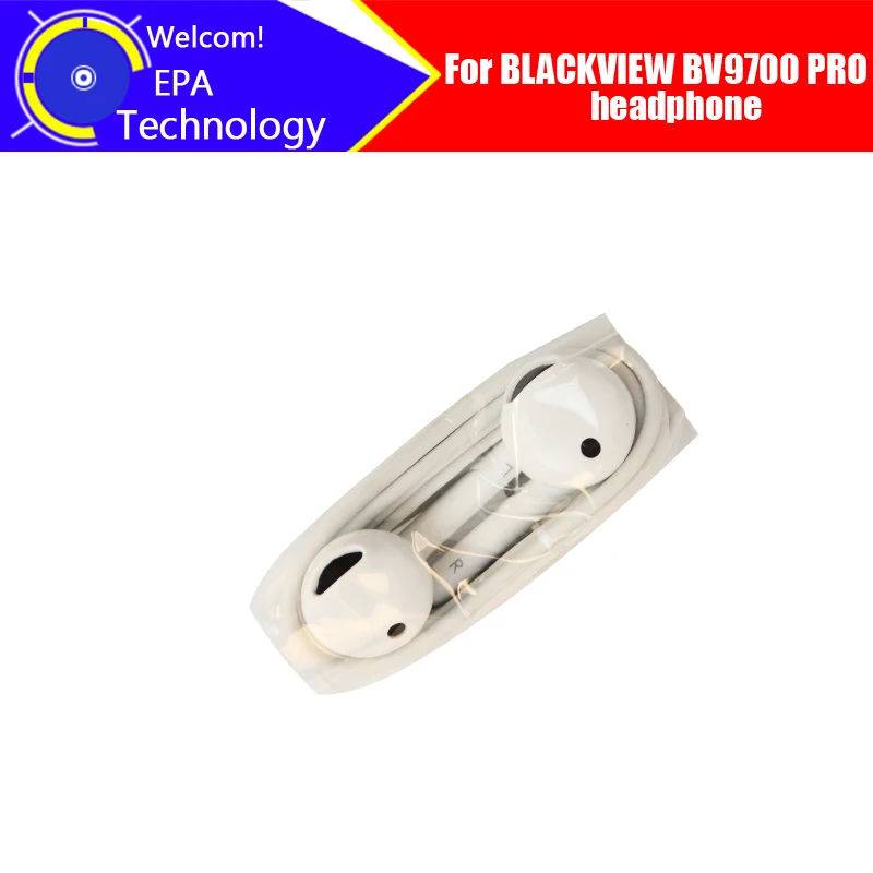 Original New For Blackview BV9700 PRO Phone Headphone cable Wired Headphones with LOGO