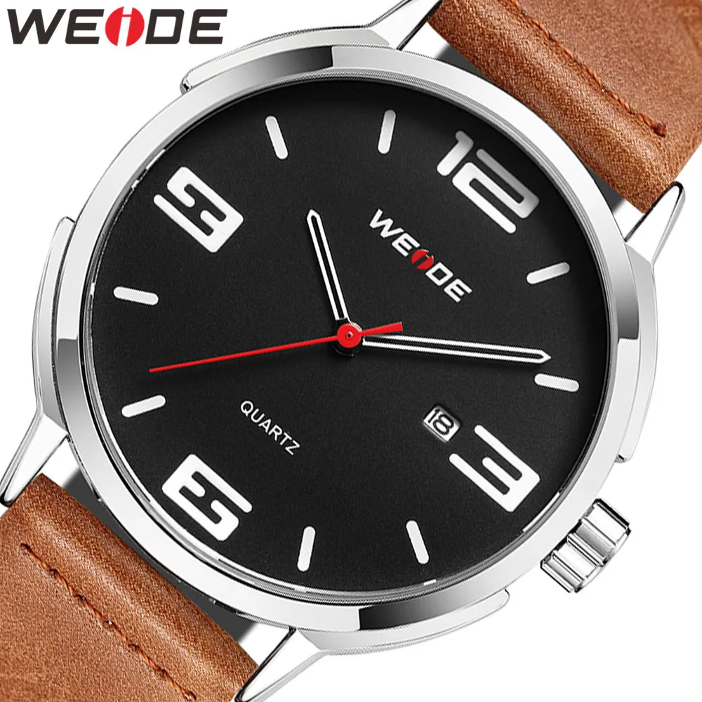 WEIDE бренд часы для мужчин Роскошные автоматические Аналоговые Кварцевые