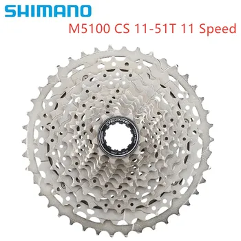 

New Shimano m5100 Cassette 11 speed Freewheel Mountain Bike MTB 11 Speed 11-51T Cassette Bicycle Parts