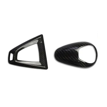 

Knob Gear Shift trim Interior For BMW M3 F80 M4 F82 F83 Panel Waterproof Black
