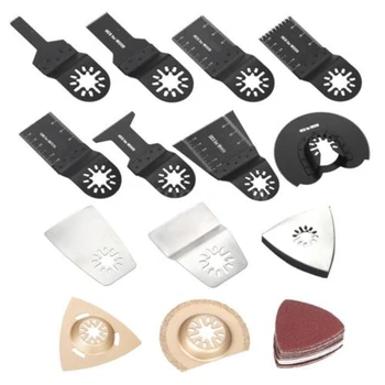 

38pcs Mix Saw Blade Oscillating Multi Tool Set For Fein Multimaster Kit Durable