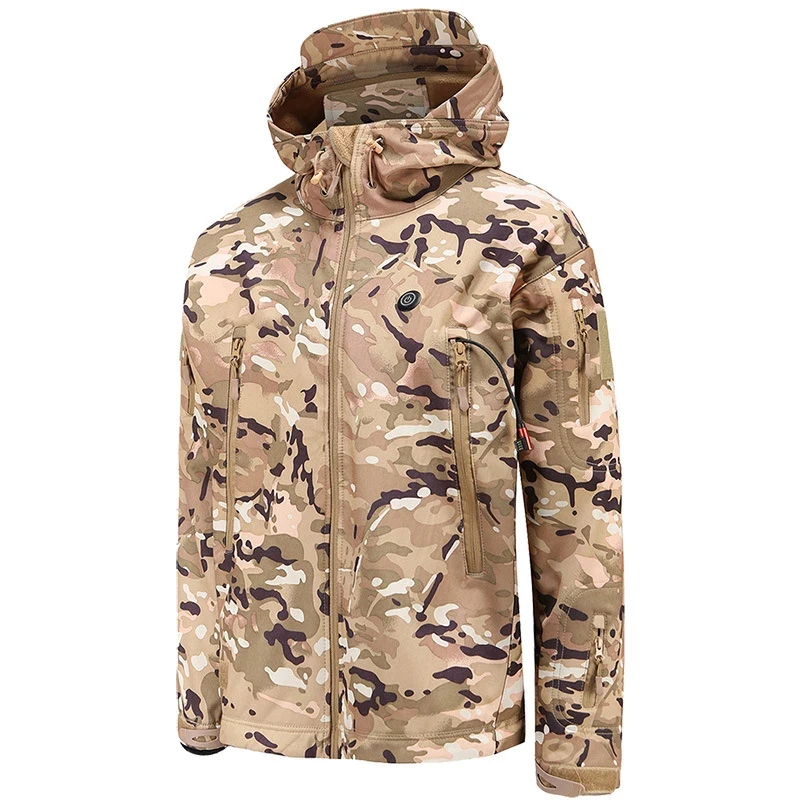 mens jackets sale Winter New Electric Heating USB Smart Men Women Thick Heated Jackets Camouflage Hooded Heat Hunting Ski Suit mens jackets sale Jackets