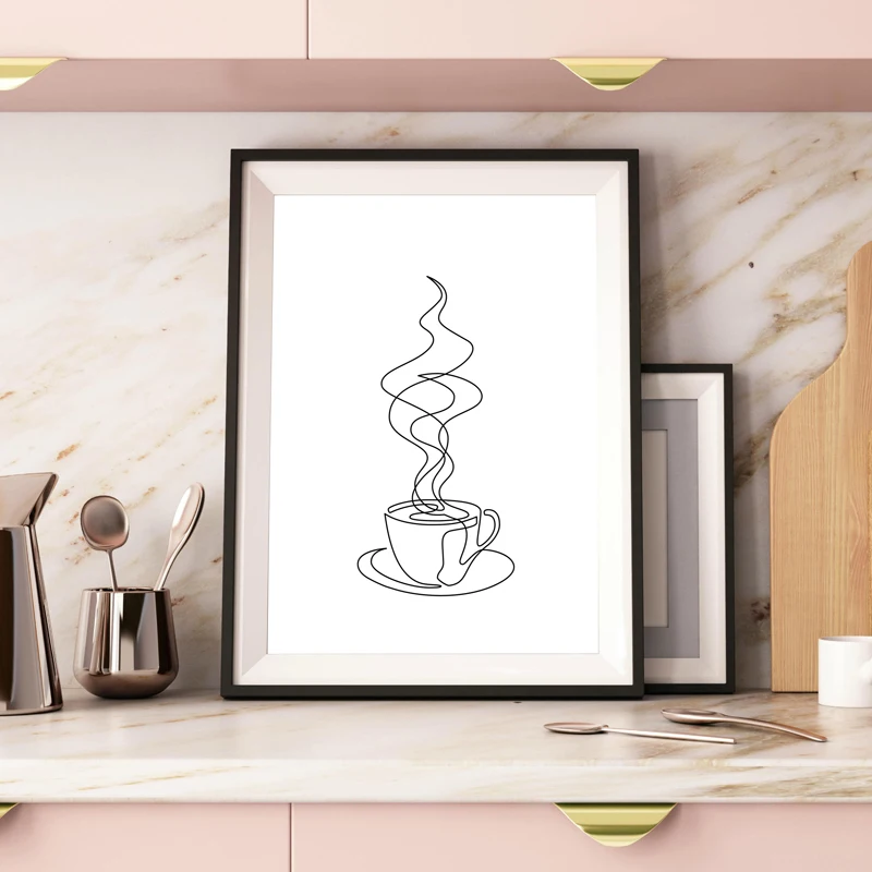 Coffee Canvas Art Print