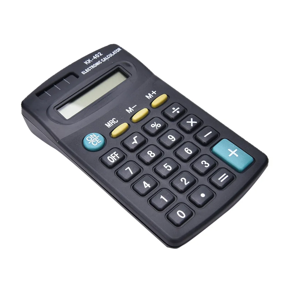 Pocket Mini 8 Digit Electronic Calculator Battery Powered School Office Comy3 