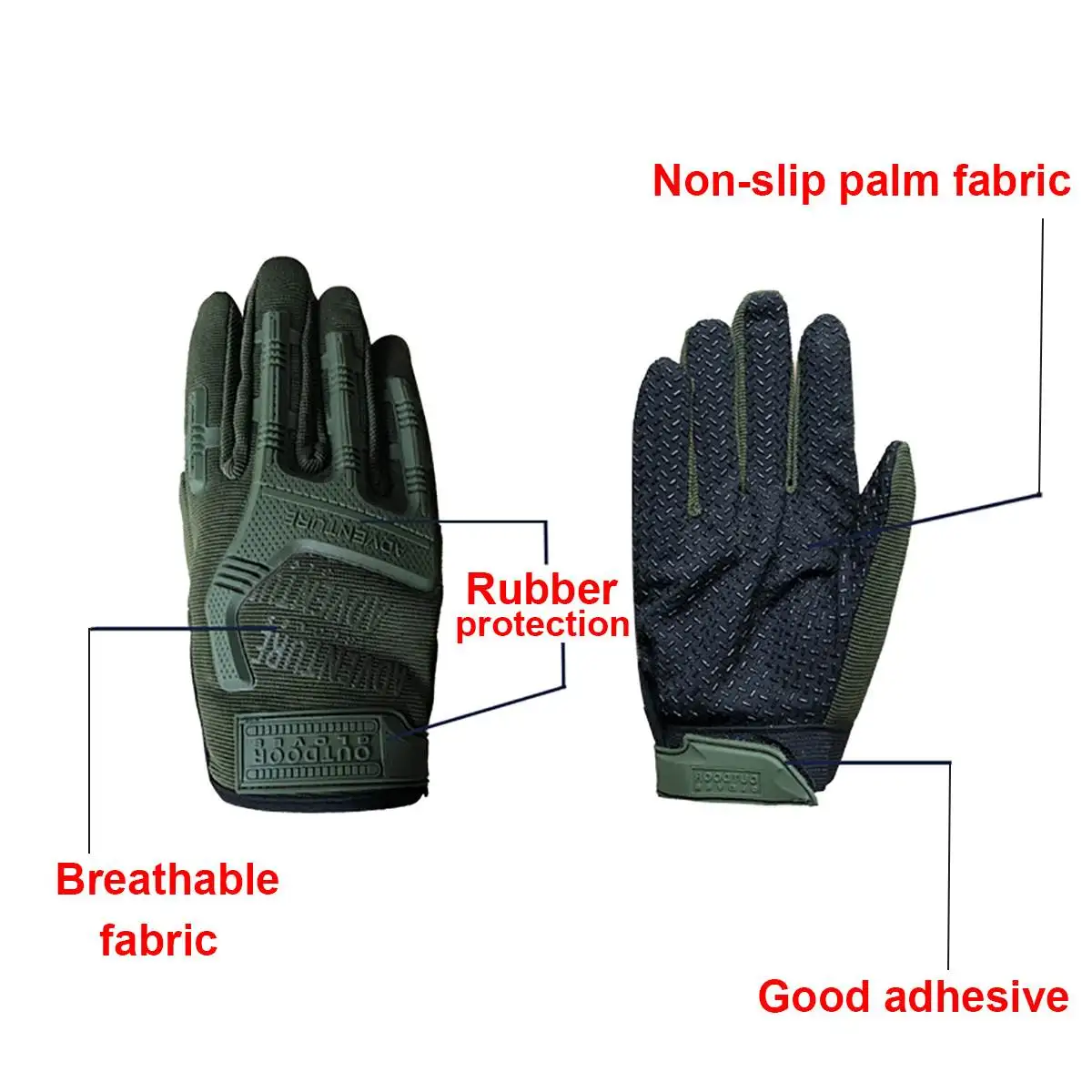 Полный/половина пальцев тактические перчатки мужские тактические перчатки военные армейские уличные охотничьи велосипедные спортивные противоскользящие мотоциклетные защитные