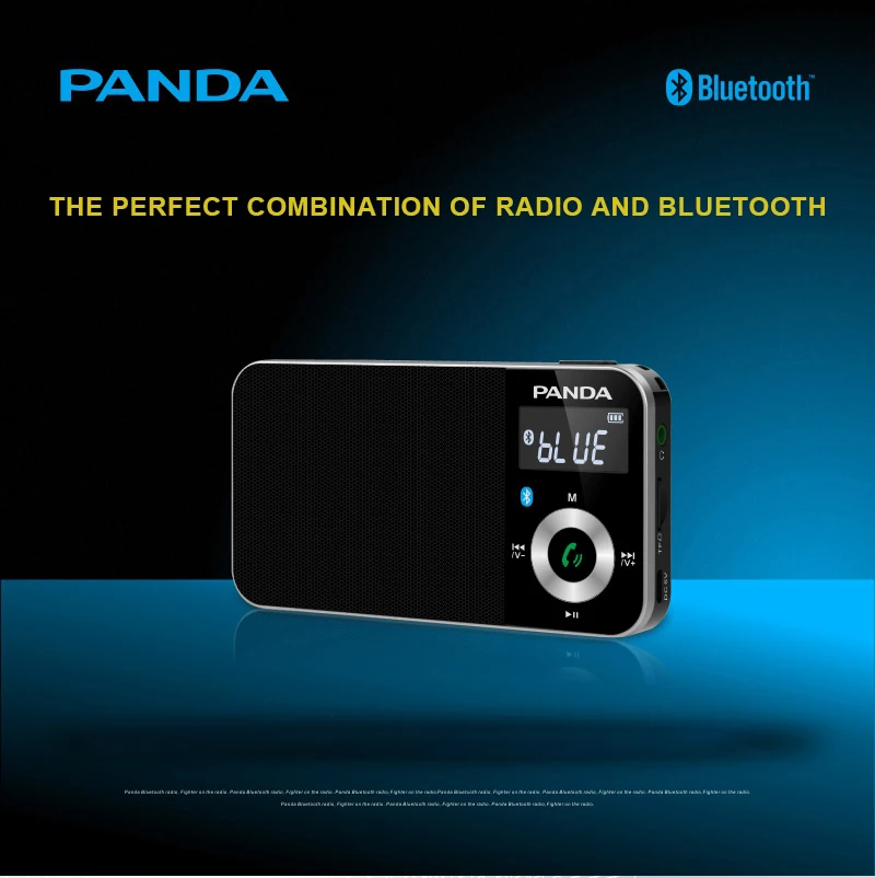 Мини Портативный FM радио приемник Bluetooth динамик с подставкой держатель TF карты WMA MP3 ЖК-дисплей плеер