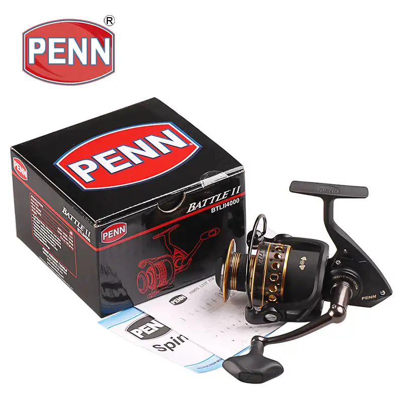 Penn Battle Ii Carretes Giratorios De Pesca Ratio De Engranaje 3000 4000 5000 6000 8000 5 1bb 6 2 1 5 6 1 5 3 1 Max Drag13 5kg Bobinas De Pesca Carretes De Pesca Aliexpress