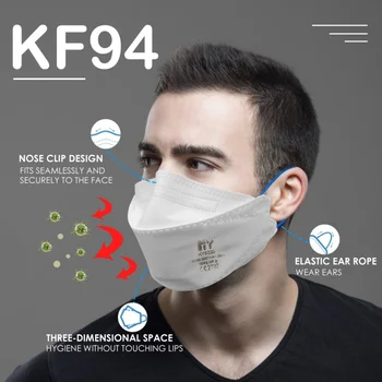 

Protective Safety Mask Anti-pollution Breathing Mask F F P2 European Standard Masks Anti Fog Anti Smog Face Mouth Masks Y