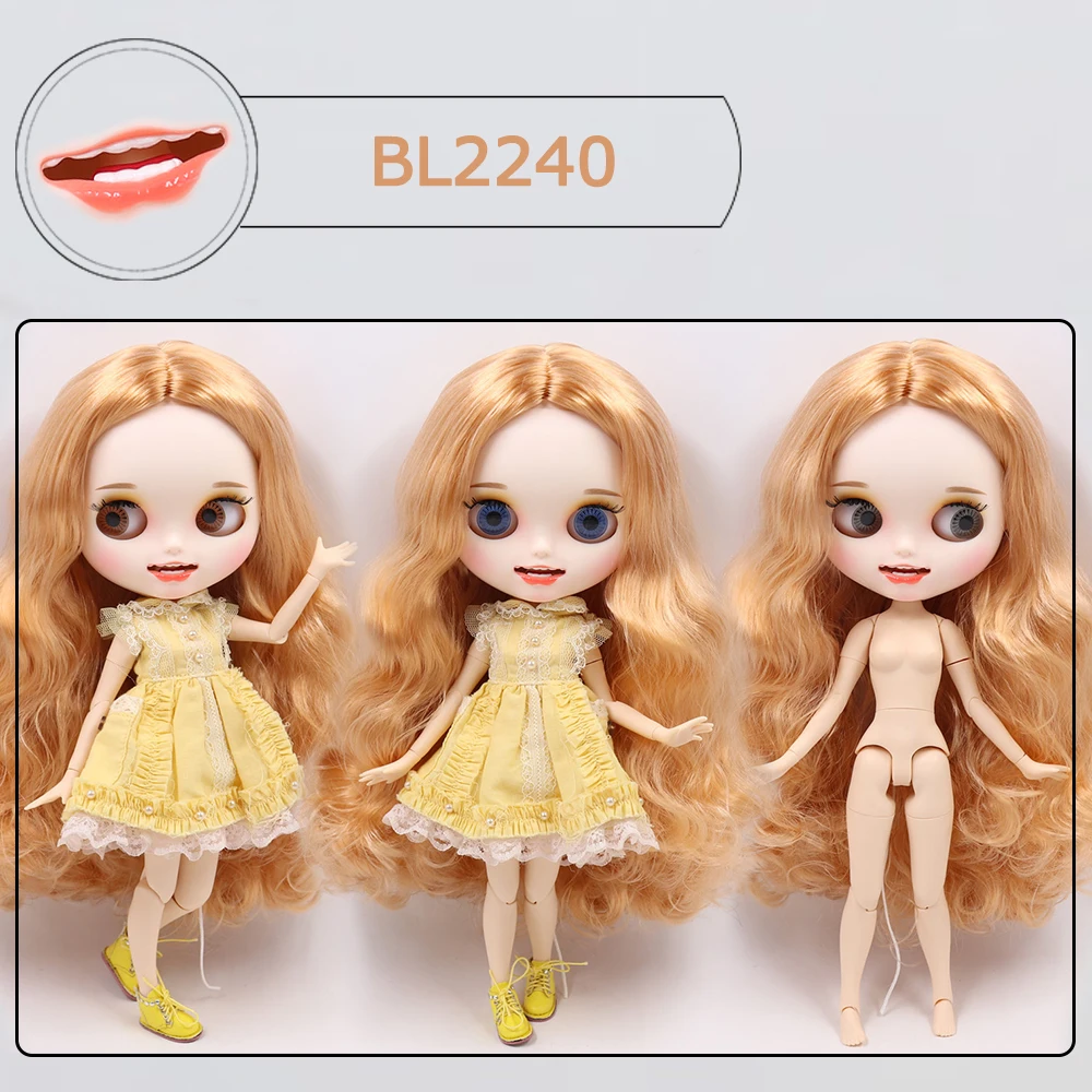 ICY 1/6 Blyth наряды индивидуальные кукла белая кожа и суставы тела с открытым ртом матовое лицо для девочки подарок Игрушка Специальное предложение