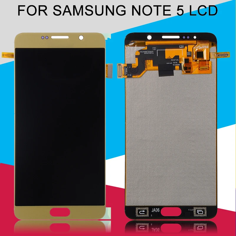 Catteny N920 дисплей для samsung Galaxy Note 5 ЖК дигитайзер N9200 дисплей сенсорный экран сборка N920F N920T N920A ЖК-экран