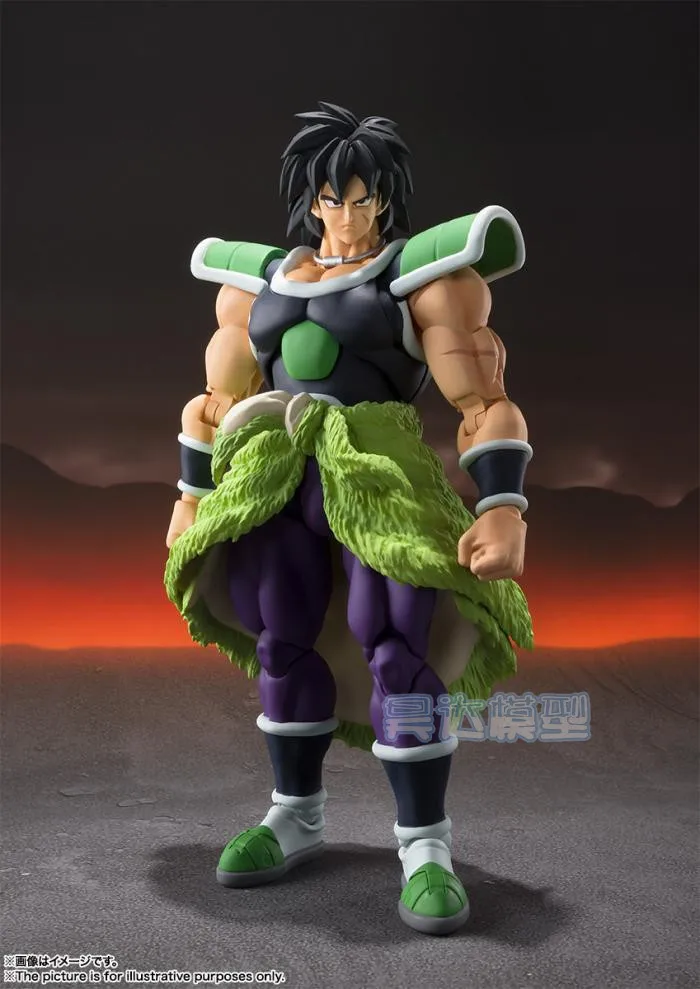 

In Stock Dragon Ball Broli Plue Size Action Figure PVC Model Toy Decoration Birthday Christmas Gift Collection