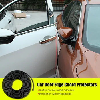 

Auto Sealing strip Door Edge Car Guard U Shape Protector Plastic Black