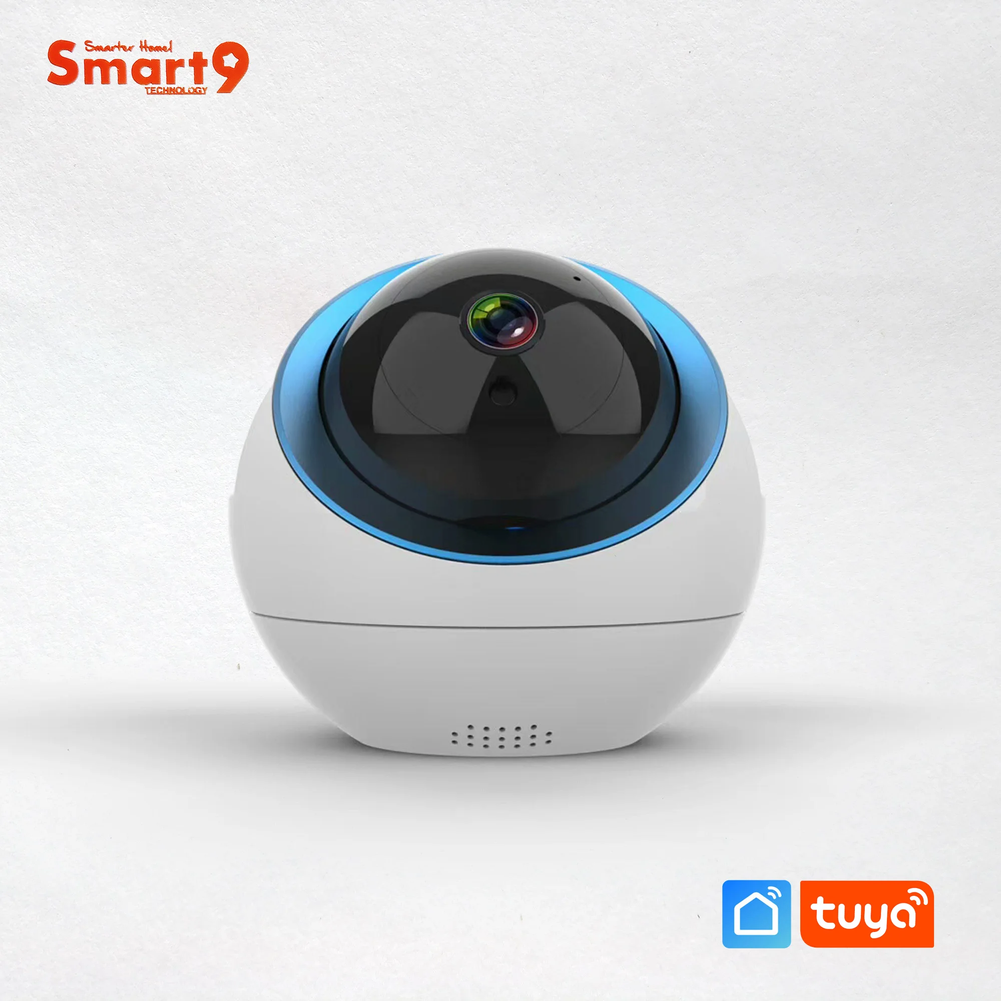 

Smart9 HD 1080P Wifi IP Camera, TuYa Smart Home Solution, Ball Appearance, IR Night Version, Pan and Tilt App Remote Viewing