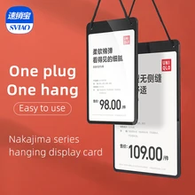 

SVIAO A5 POP Hanging Prompt Card Clothing Information Nakajima Display Price Card A4 Event Sign Display Listing