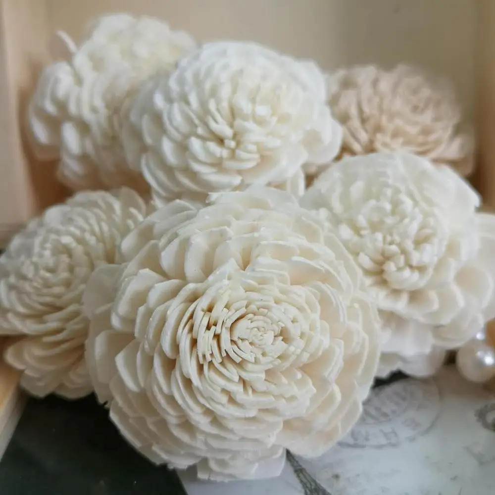 100 шт Sola деревянные цветы Свадебный ассортимент для поделок, свадеб, домашнего декора