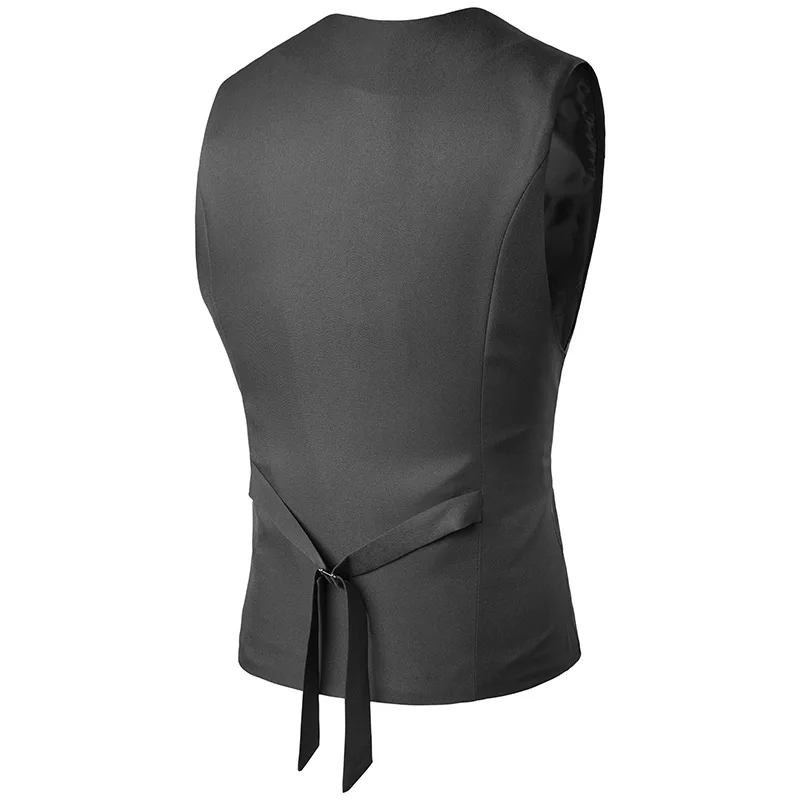 AliExpress партии весна стиль мода грудь смешанные цвета один ряд три пряжки мужской костюм жилет M14