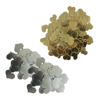 

200 Pcs Modern Mirror Tile Wall Stickers 3D Decal Mosaic Room Decor Sticks on DIY Decals Decoration