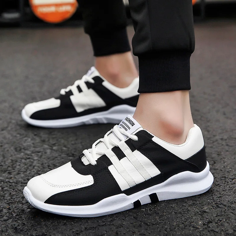 

2019 Famous brand men's casual shoes comfortable and lightweight sneakers male shoes new round head breathable shoes men U5-11
