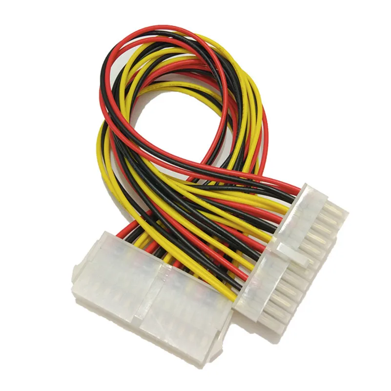 24 контактный Удлинительный кабель питания ATX PC PSU мужской и женский порт M / F