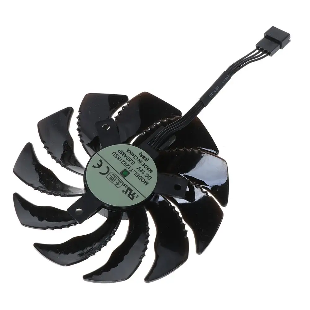 1 шт. T129215SU 85 мм вентилятор охлаждения кулер для Gigabyte Geforce GTX 1050 1050TI 1060 1070