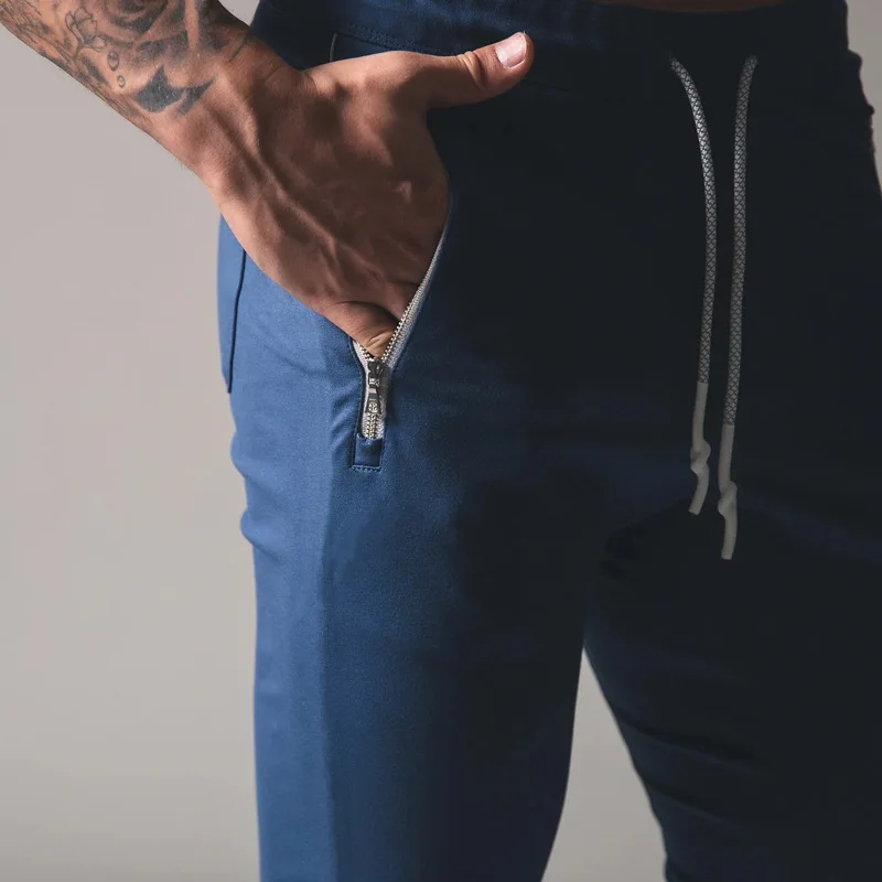 LYFT PIPING STRETCH PANTS Mens Sweatpants Running Sports Jogging Pants Men Trouser Tracksuit Gym Fitness Bodybuilding Men Pants