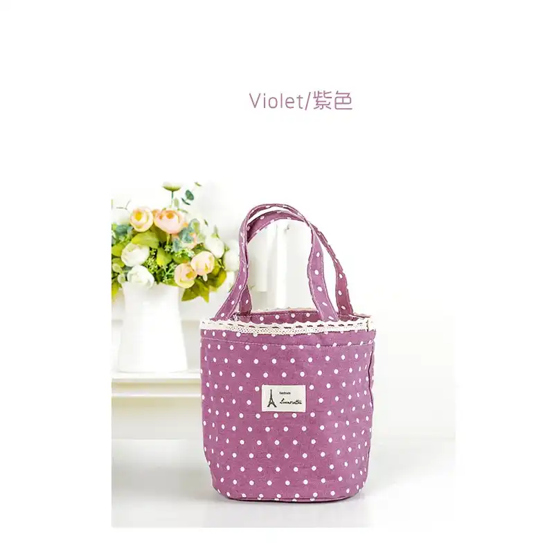 purple cooler bag