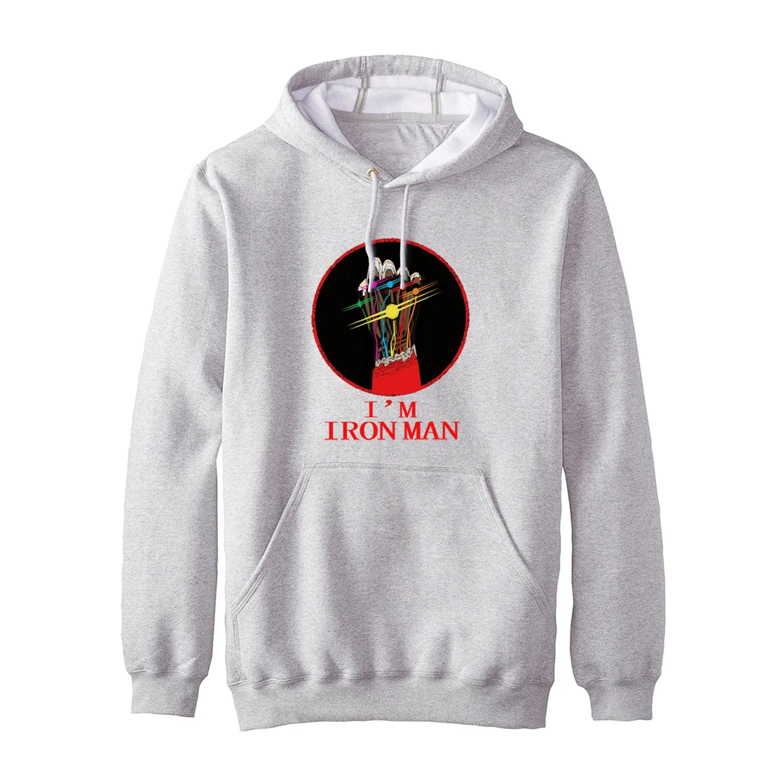 I Am Iron Man Infinity Stones Hoodies Tony Stark Super Hero Tracksuit High Quality Hot Sale Hoody 2019 Autumn Winter Streetwear