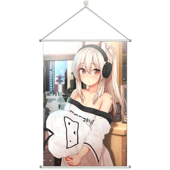 

Anime Azur Lane Ayanami Prsonalize Customer Made Alloy Fabric Wall Poster Scroll 60x90cm 24x36inches
