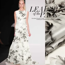 Печать шелковой органзы атласной ткани 135 см ширина 14momme позиционирования