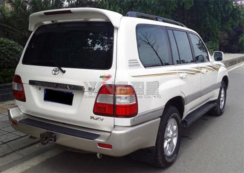 1 для Land Cruiser 100 LC100 FJ100 Lexus LX470 1998-2003 2004-2007 Спойлеры заднего крыла крышка диффузор автомобиля Стайлинг аксессуар