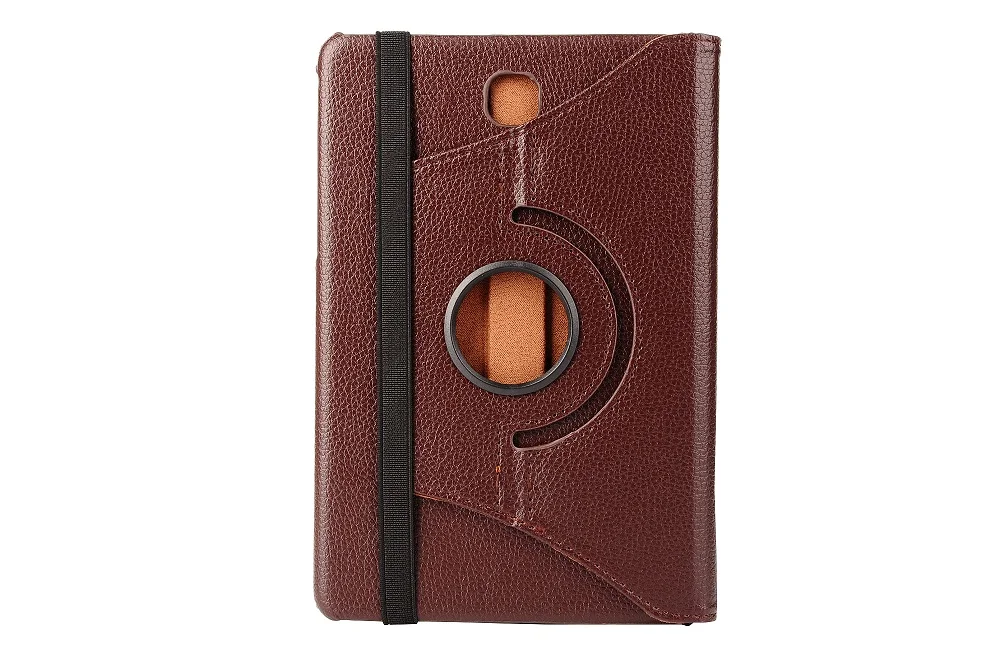 Для Samsung Galaxy Tab S2 SM-T815 T810 Smart Case 360 градусов вращающийся PU кожаный чехол-подставка для Galaxy S2 9," дюймовый планшет - Цвет: Коричневый