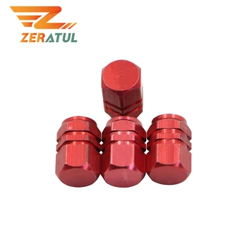 

Zeratul 4Pcs/Set Aluminum Alloy Metal Car Wheel Tire Valve Caps Stem Case for Toyota CHR C-HR 2016 - 2020 Accessories