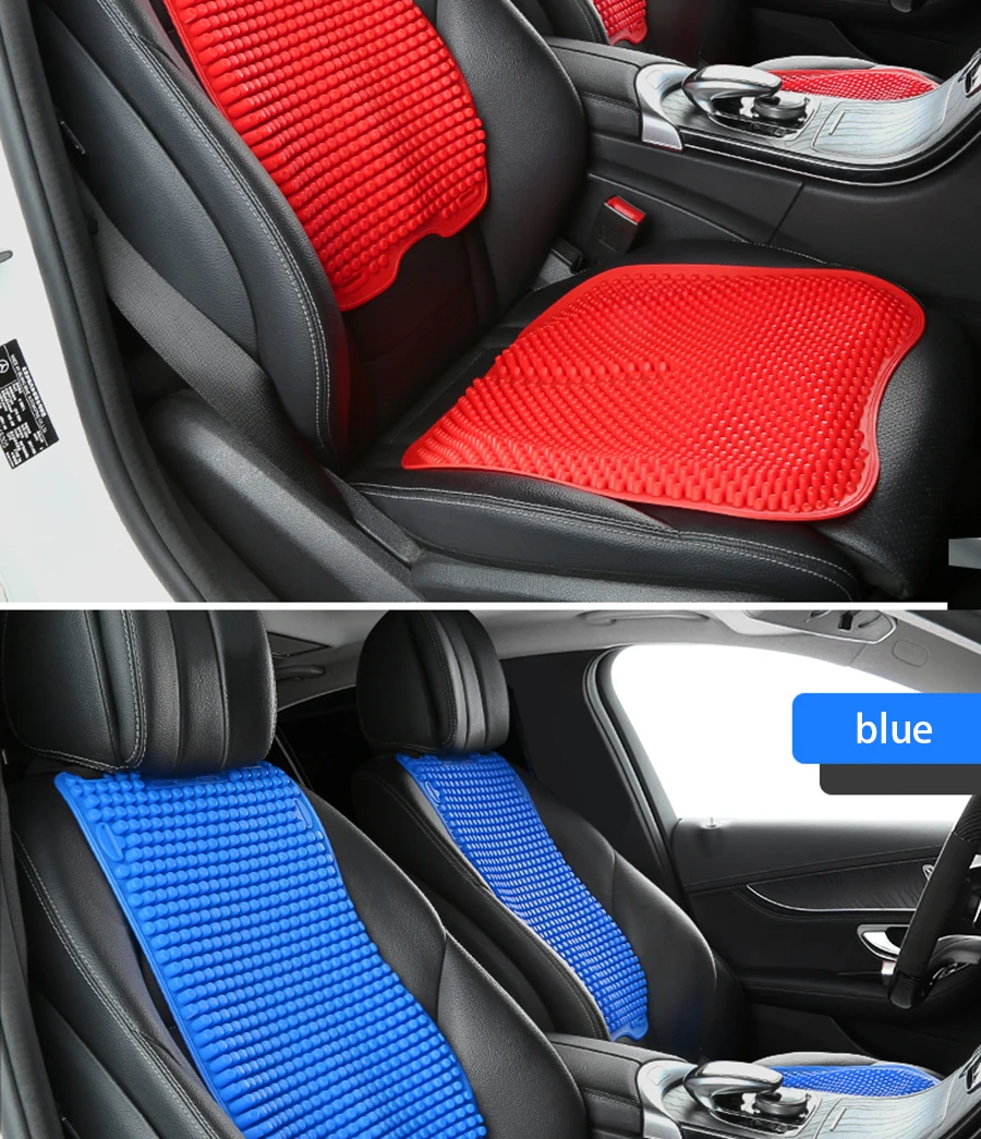 Силиконовый чехол для сиденья автомобиля универсальная подушка для vw kia toyota honda для hyundai Chevrolet peugeot Nissan автомобильные аксессуары