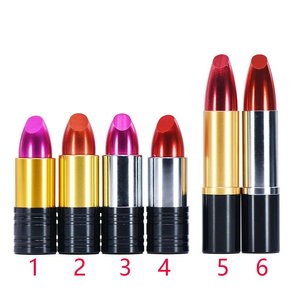 Metal Lipstick USB Flash Drive 128GB 64GB 32GB pen drive metal pendrive 16GB 8GB 4GB memory stick 256GB U stick girl gift