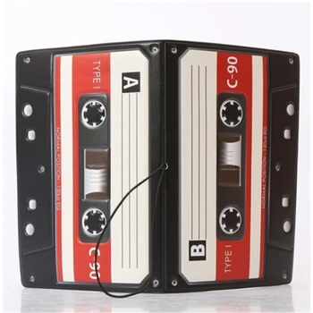 

Retro Recorder Creative Passport Cover 3D Pvc Passport For Traveling Abroad With A Card Holder Portable Passport Covers
