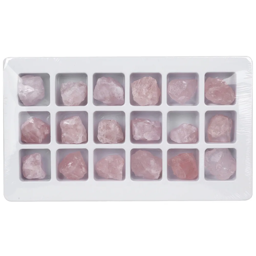 100% pietra di quarzo rosa naturale bellissimo campione minerale pietra di  cristallo rosa guarigione decorazione domestica - AliExpress