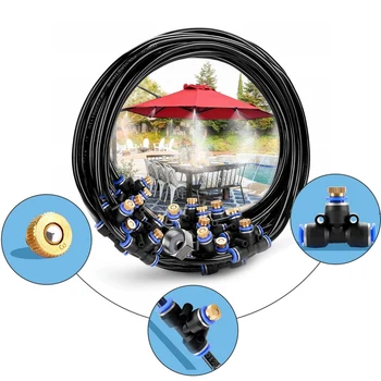 

23M Outdoor Sprayer Misting Cooling System Fine Spray Water Spray for Outdoor Trampoline Patio Misting Micro Flow Watering