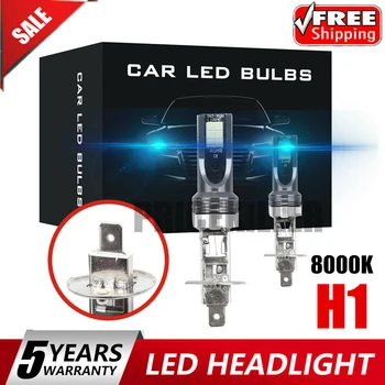 

2PCS H1 CAR LED Headlight 110W 20000LM FOG Light Bulbs 8000K Ice Blue Driving Lamp