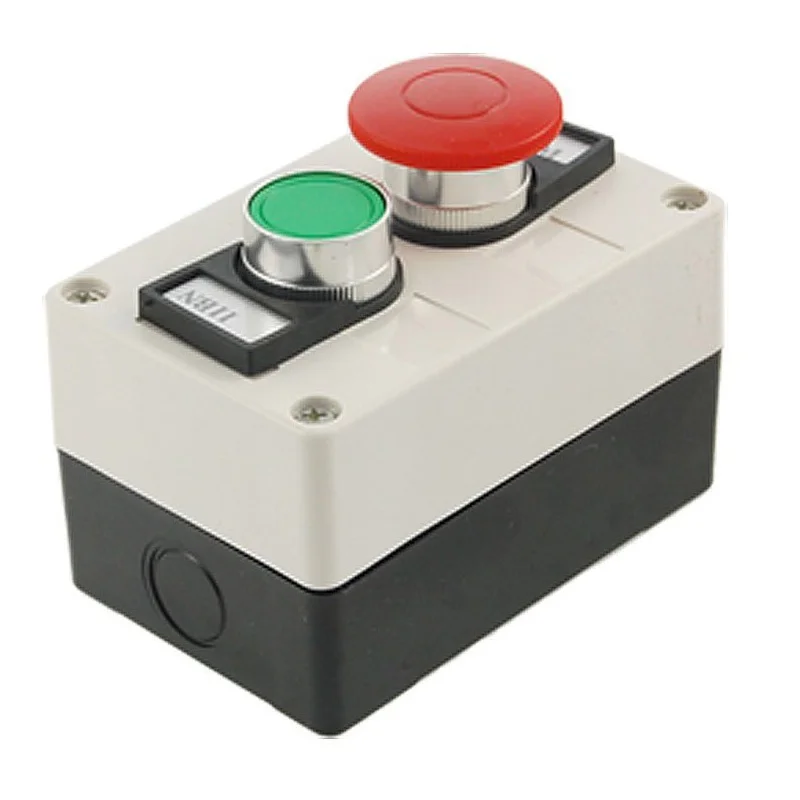 

Red Mushroom Head Momentary Switch Push Button Station