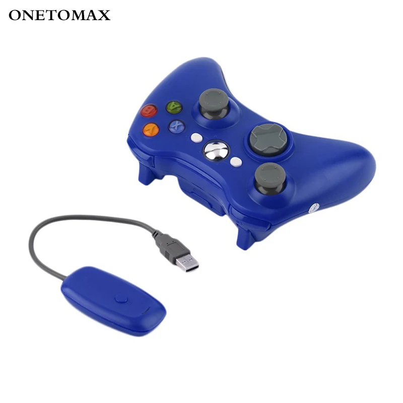 2.4G Wireless Геймпад для xbox 360 беспроводной/проводной контроллер для xbox 360 контроллер беспроводной джойстик Джойстик для ПК xbox 360 игровой контроллер - Цвет: 2.4G Wireless