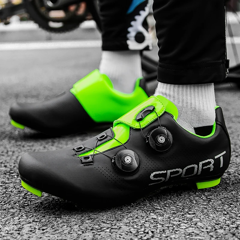 Professional Cycling Shoes Ultralight Self-Locking Racing Road Bike Shoes Outdoor MTB Sneakers Men Bicycle SPD Cleat