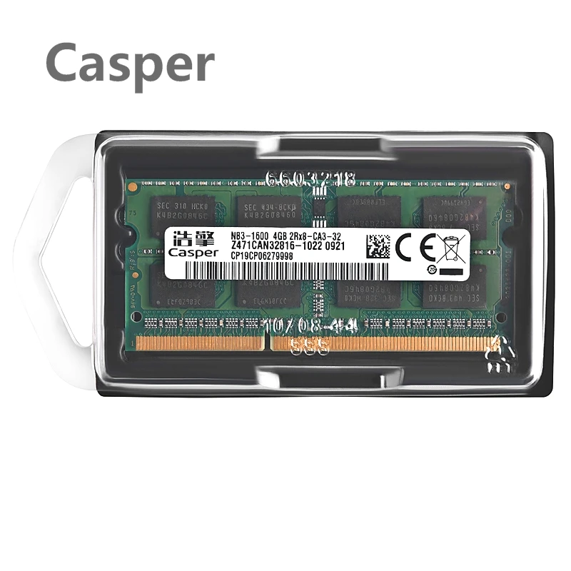 Оперативная память Casper для ноутбука ddr3 4 ГБ 8 1333 МГц 1600 1 5 в 35 в|Оперативная память| |