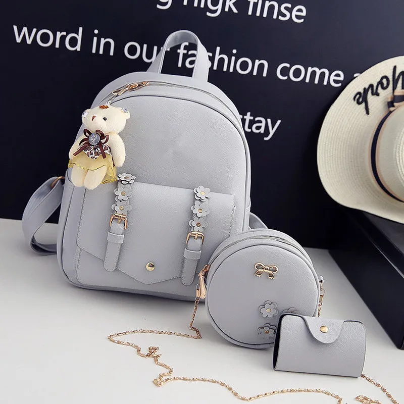 most stylish backpacks 2022 New Fashion Women's PU Student Fashion Child Mother Backpack cool backpacks accessories	