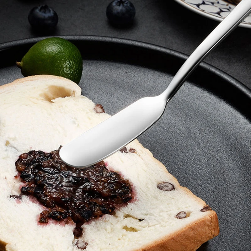 304ThickenedStainlessSteelButterKnifeButterKnifeJamKnifeButterSpatulaGreaseKnife
