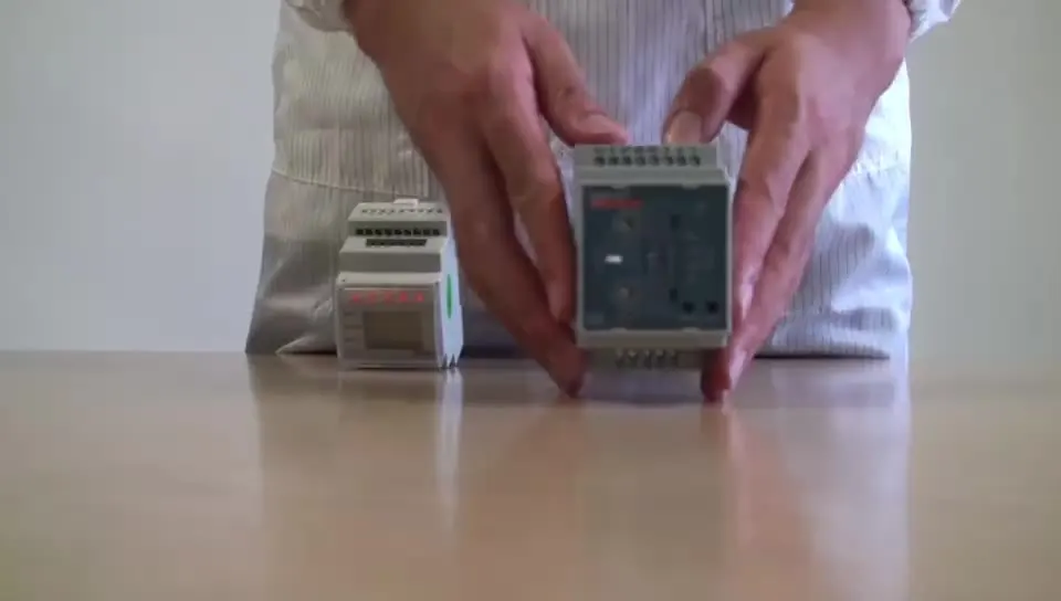 digital metering 30mA-3A overcurrent protection residual current device with 1 channel RS485