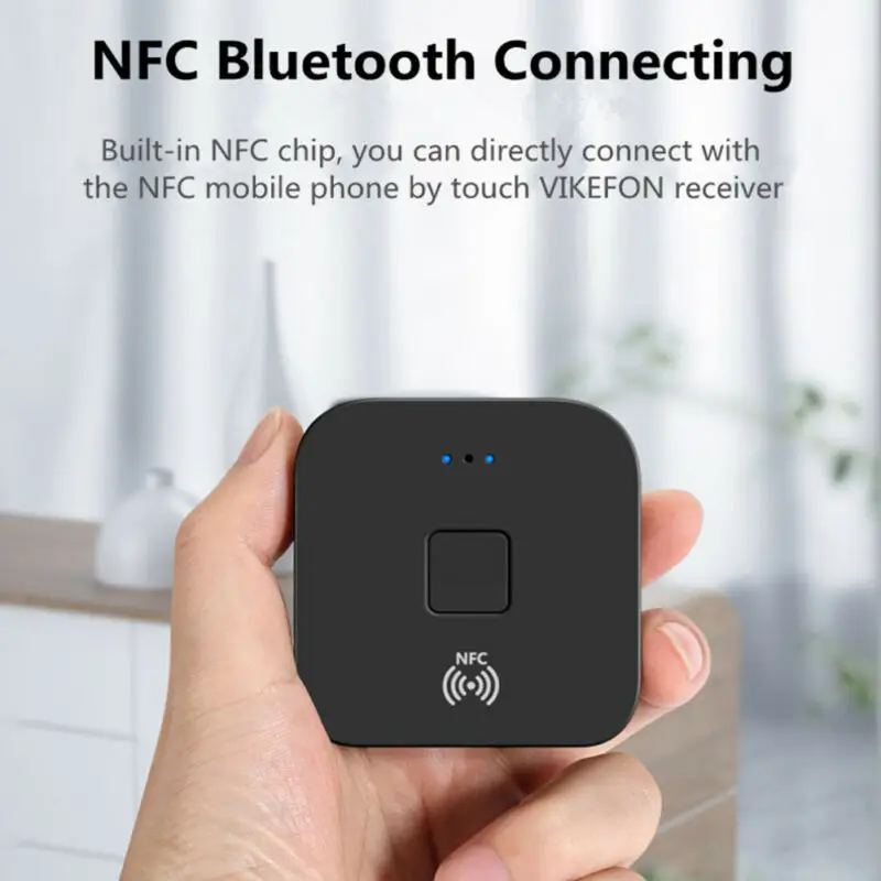 NFC стерео Bluetooth 5,0 приемник 3,5 мм AUX RCA Jack Hifi беспроводной адаптер автоматическое включение/выключение Bluetooth 5,0 автомобильный аудио приемник